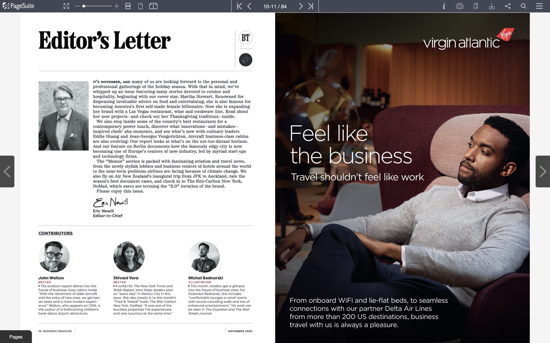PDF magazine viewer
