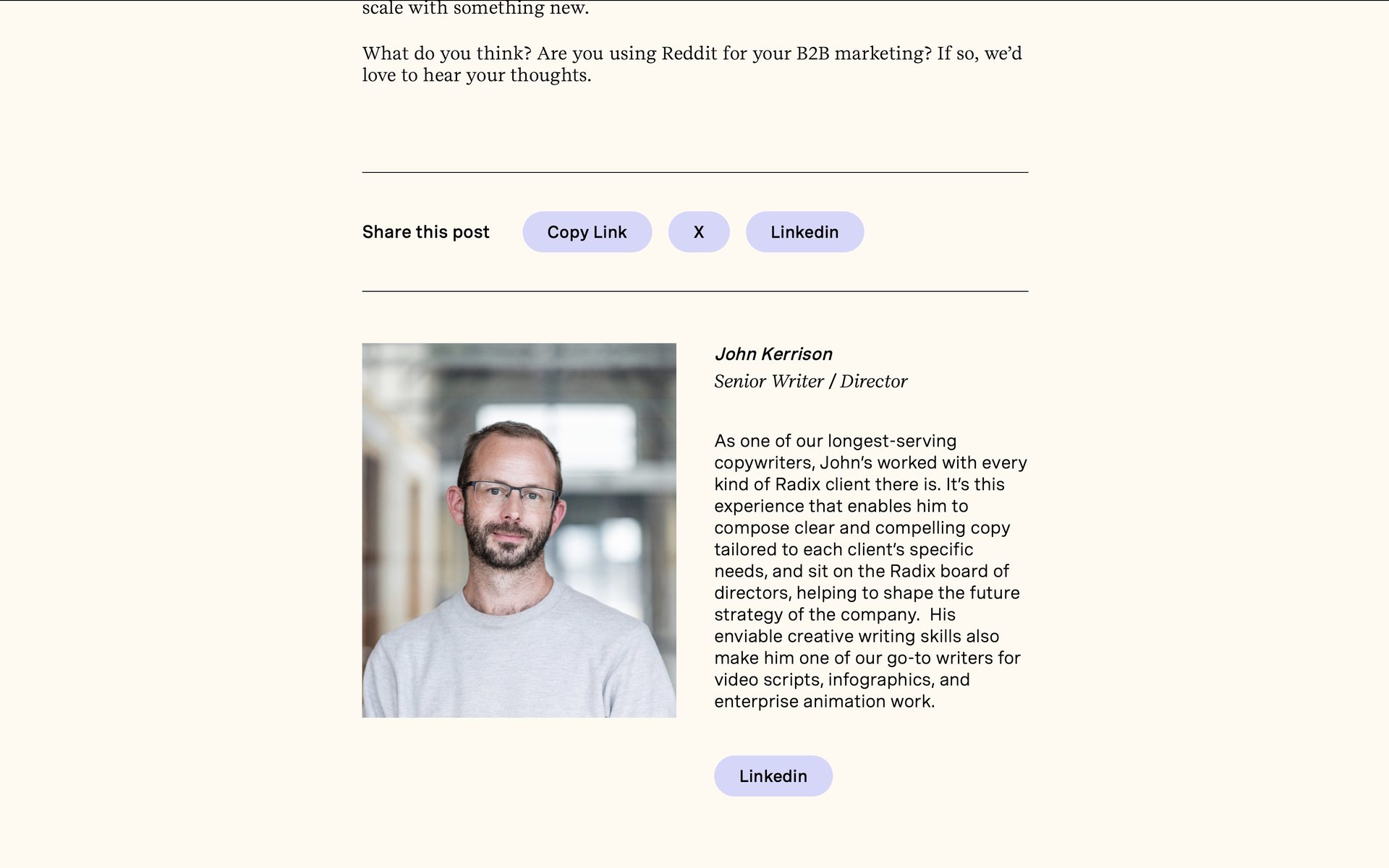Authors pulled in automatically