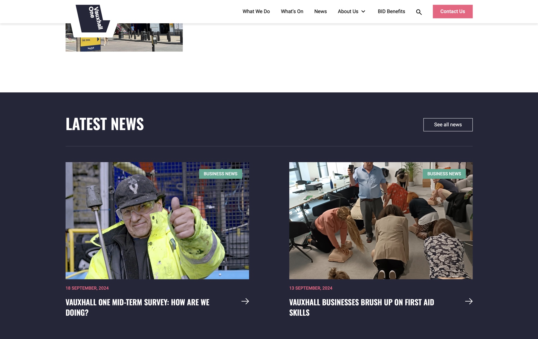 Content feed modules to show featured content around the site